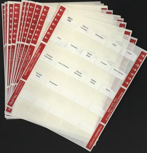Pre-Printed Tabs and Highlights for Florida State Service Pool Contractors Trade Book Package