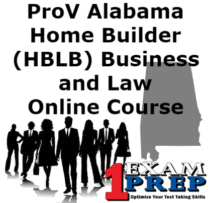 ProV Alabama Home Builder (HBLB) Business and Law Course