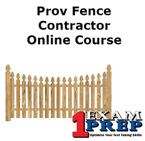 Prov Fence Contractor Course