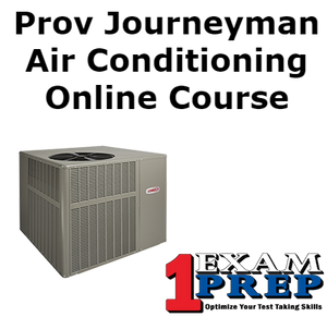 Curso de preparación para exámenes en línea Prov Journeyman Air Conditioning (Condado - Florida) 