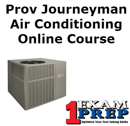 Curso de preparación para exámenes en línea Prov Journeyman Air Conditioning (Condado - Florida) 