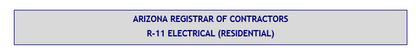 Arizona R-11 Electrical (Residential) Contractor Exam Book Package