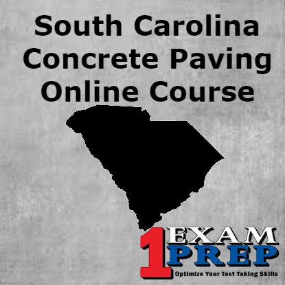 South Carolina Concrete Paving Course