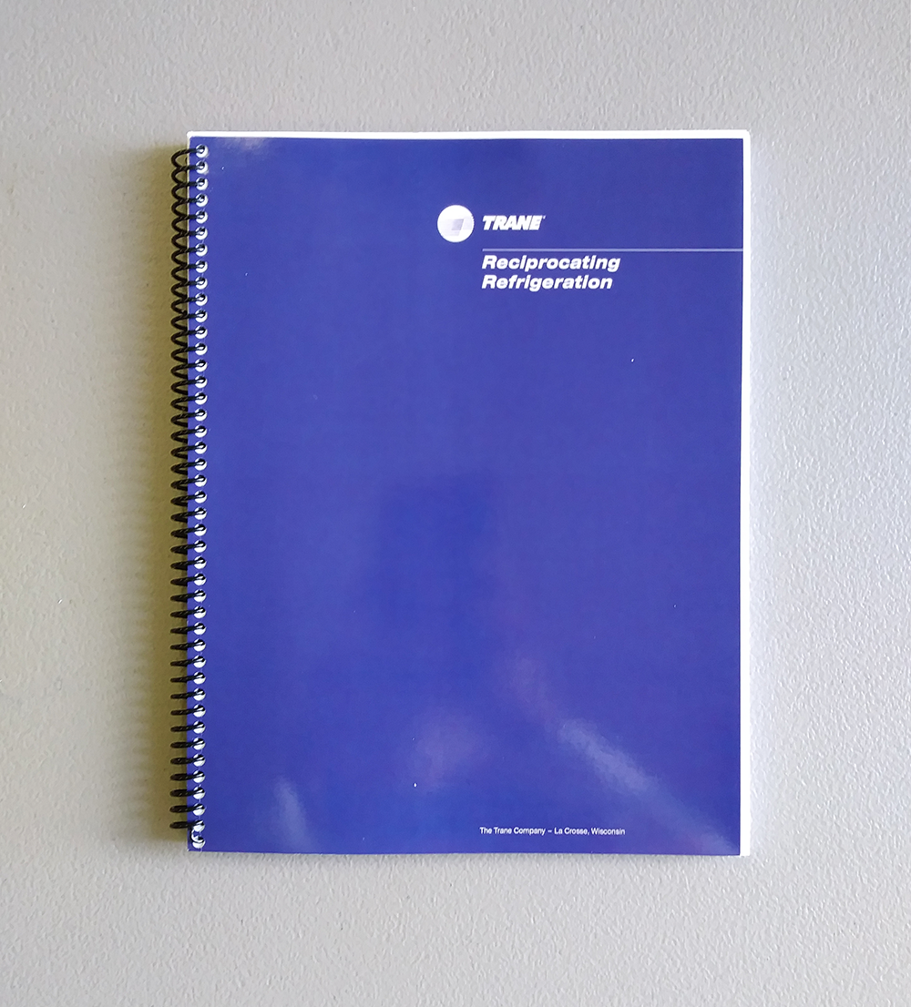 Trane Reciprocating Refrigeration Manual, 67th Printing