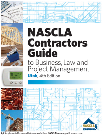UTAH-NASCLA Contractors Guide to Business, Law and Project Management, Utah 4th Edition Book w/ Pre-placed Tabs & Pre-highlighted