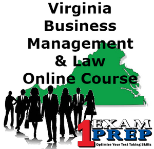 Virginia PSI Business and Law Class A/B Online Prep Course