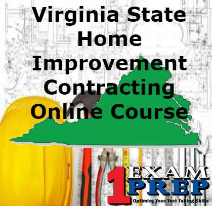 Virginia State Home Improvement Contracting Course