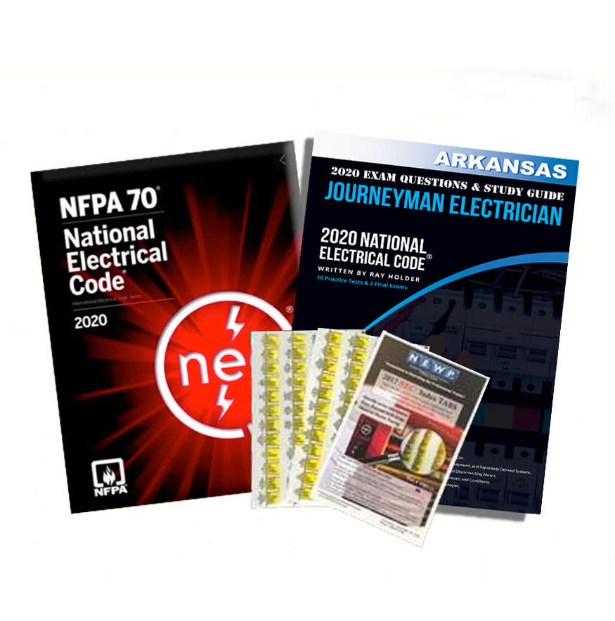 Arkansas 2020 Journeyman Electrician Exam Prep Package