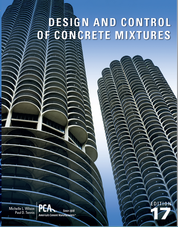 Diseño y Control de Mezclas de Concreto, 17ma Edición