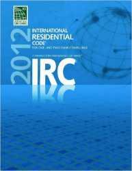 2012 International Residential Code Book (IRC); Paperback