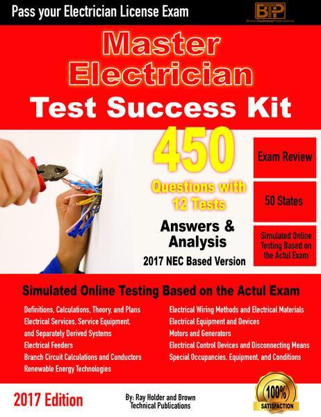 2017 Master Electrician Exam Questions Tests-Online Version