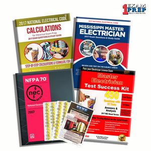 Mississippi 2017 Master Electrician Exam Prep Package