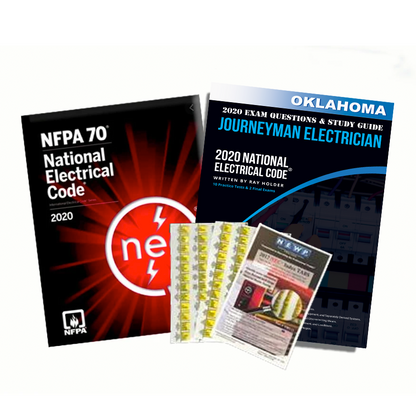 Oklahoma 2020 Journeyman Electrician Exam Prep Package