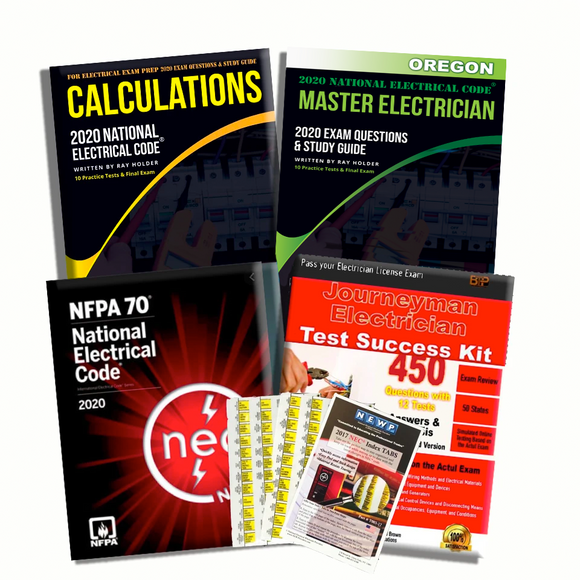 Oregon 2020 Complete Master Electrician Book Package