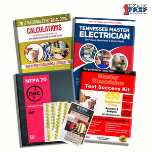 Tennessee 2017 Master Electrician Exam Prep Package