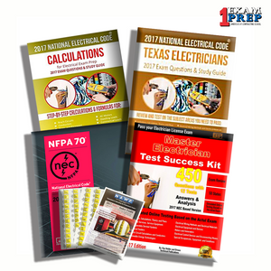 Texas 2017 Master Electrician Exam Prep Package