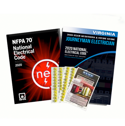 PAQUETE DE PREPARACIÓN PARA EL EXAMEN DE ELECTRICISTA JOURNEYMAN DE VIRGINIA 2020