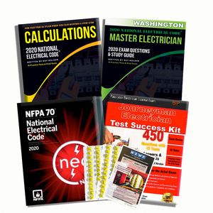 Washington 2020 Complete Master Electrician Book Package